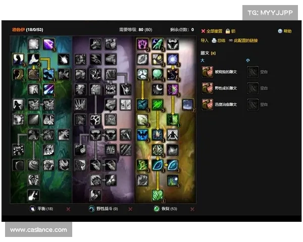 魔兽9.05奶德天赋加点攻略